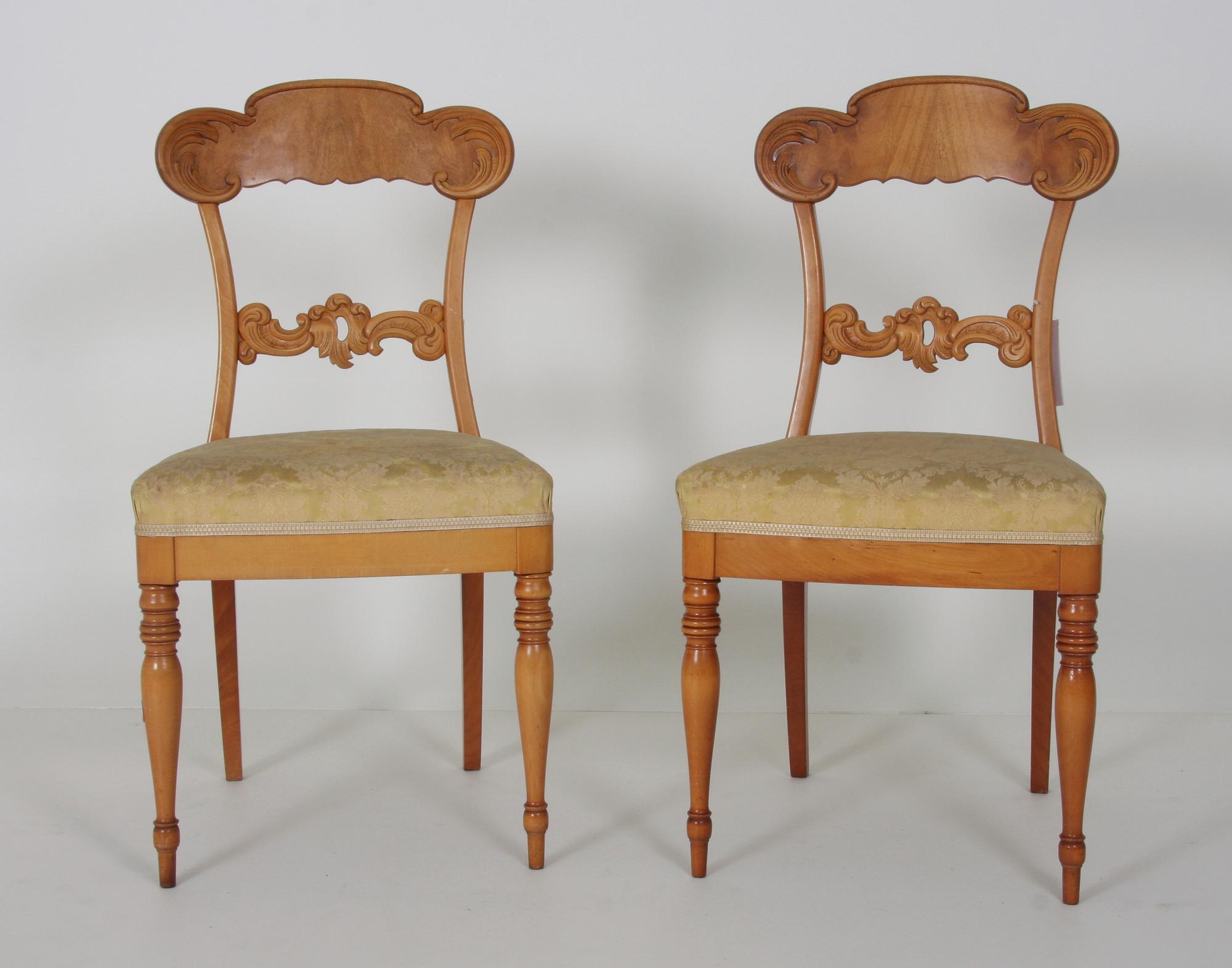 STOLAR, ett par, empirestil, 1900-tal.