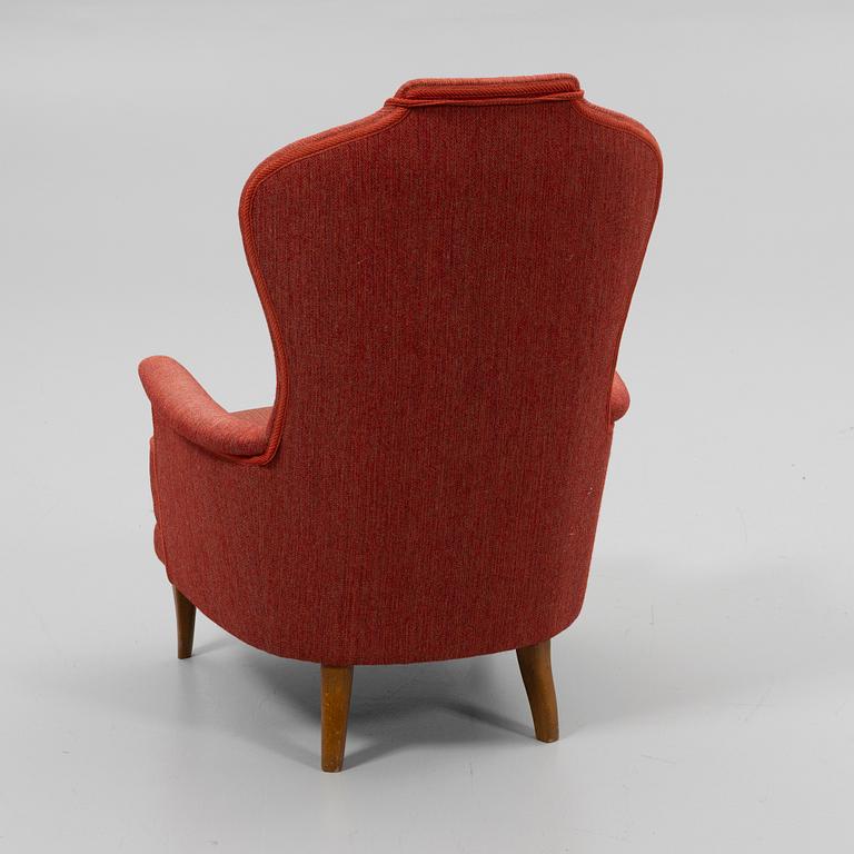 Carl Malmsten, armchair, "Farmor", AB O.H. Sjögren, Tranås, second half of the 20th century.