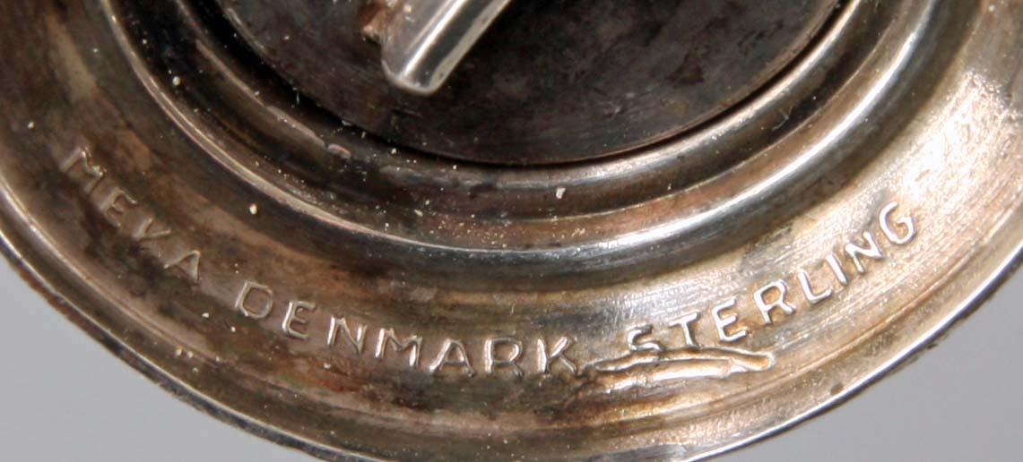 STRÖARE, ett par. Sterling, Meka Danmark.