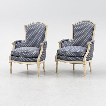 Bergerer, ett par, Louis XVI-stil, 1900-talets andra hälft.