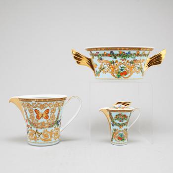 A 56 piece Versace porcelain service, Rosenthal.