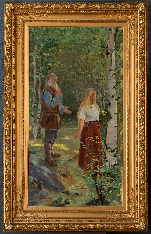 Sigfrid August Keinänen, VÄINÄMÖINEN OCH AINO.