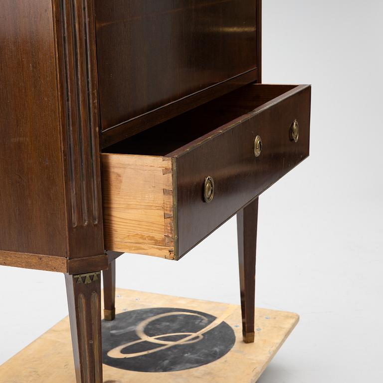 Secretaire, late Gustavian, circa 1800.