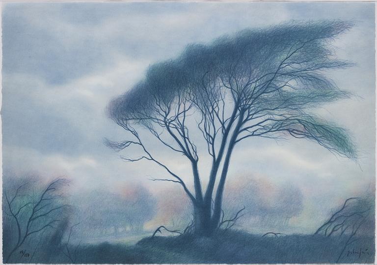 Peter Frie, Landskap.