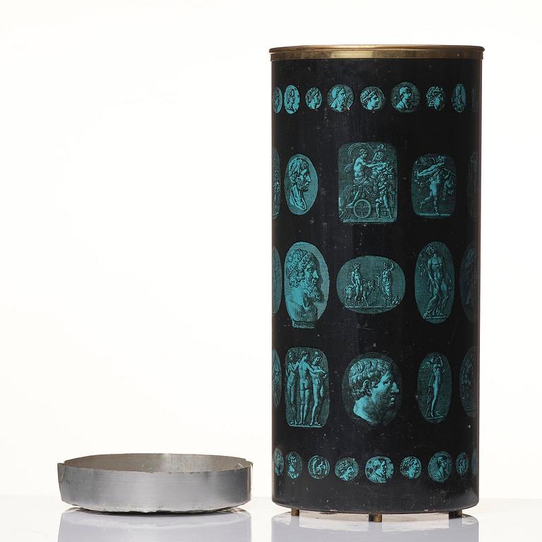 Piero Fornasetti, a "Cammei" umbrella stand, Milano, Italy, ca 1960s.
