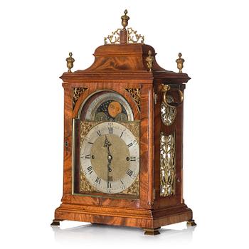 A George III musical bracket clock by Eardley Norton (watchmaker active in London 1762-94).