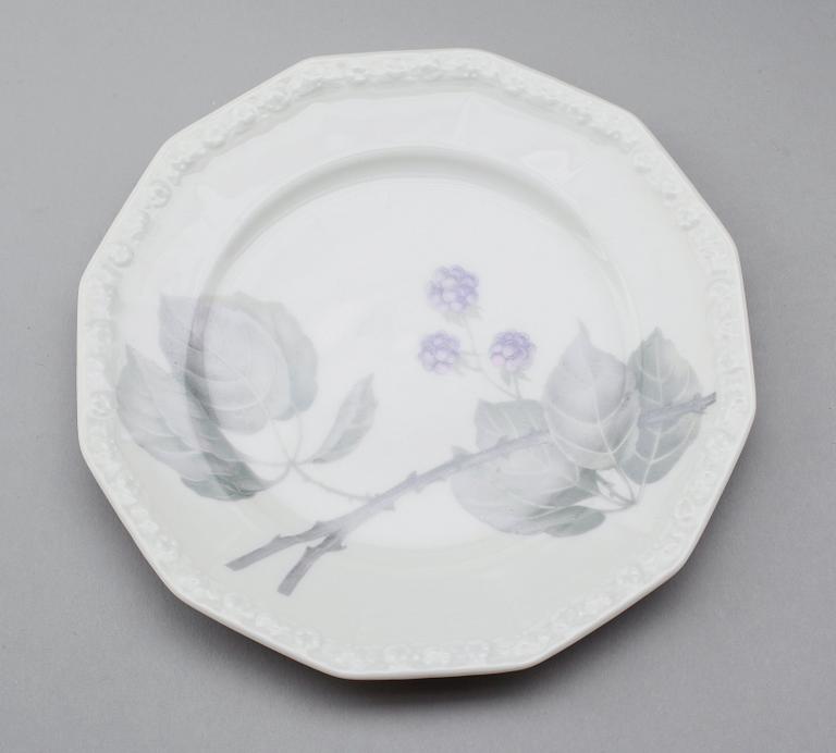 MATSERVIS, 57 delar, porslin, "Maria Björnbär", Rosenthal.