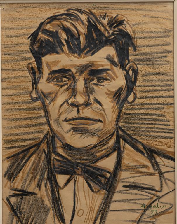 Albin Amelin, Portrait of Evert Dahlstrand.