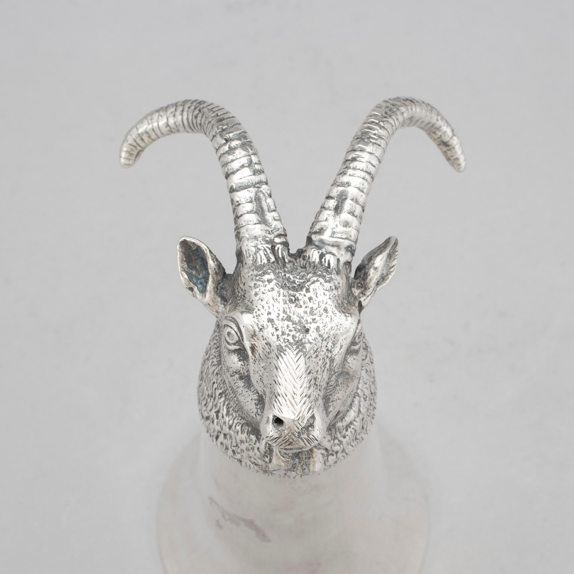 JAKTBÄGARE, Nysilver, 1900-talets andra hälft.