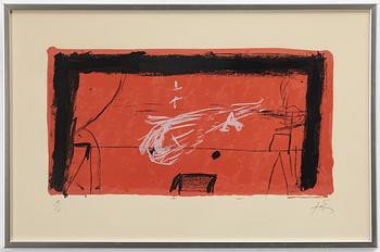 Antoni Tàpies, "La scène/The theatre stage".