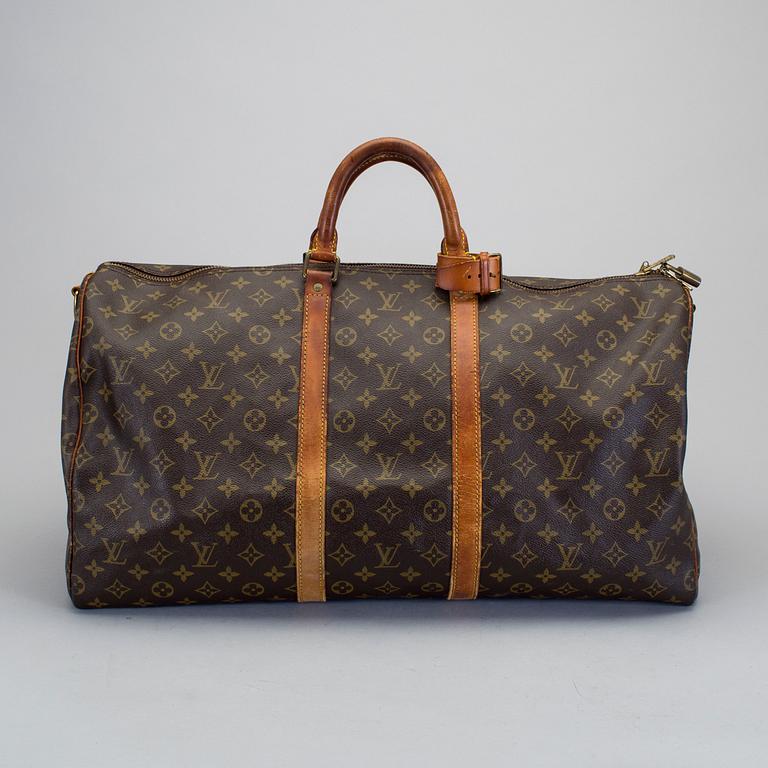 VÄSKA / WEEKENDBAG, "Keepall 55 Bandoulière ", Louis Vuitton.