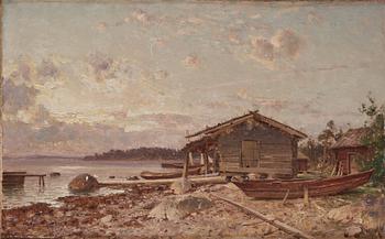 Hjalmar Munsterhjelm, Coast landscape.