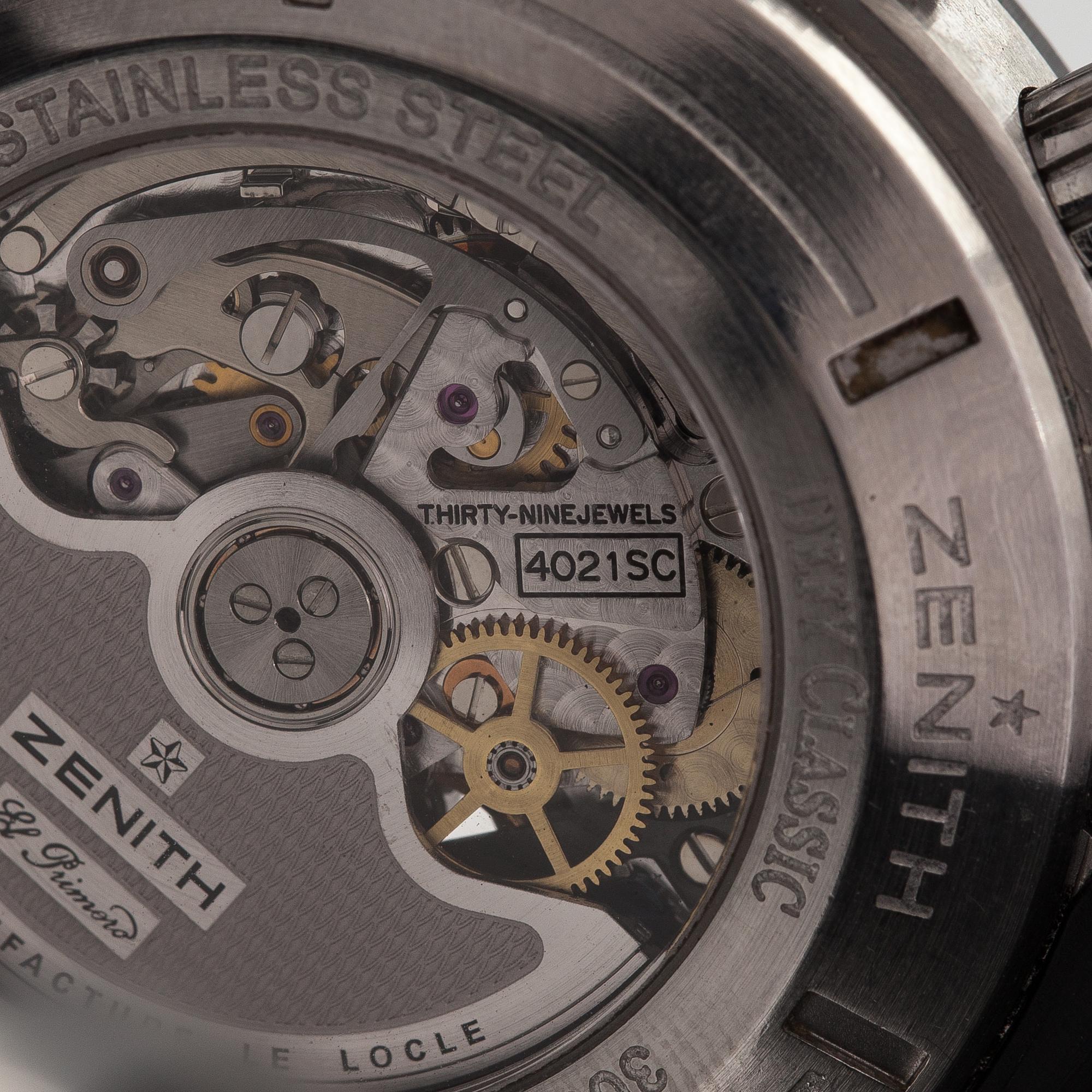 Zenith, Defy Classic El Primero, wristwatch, 43 mm.