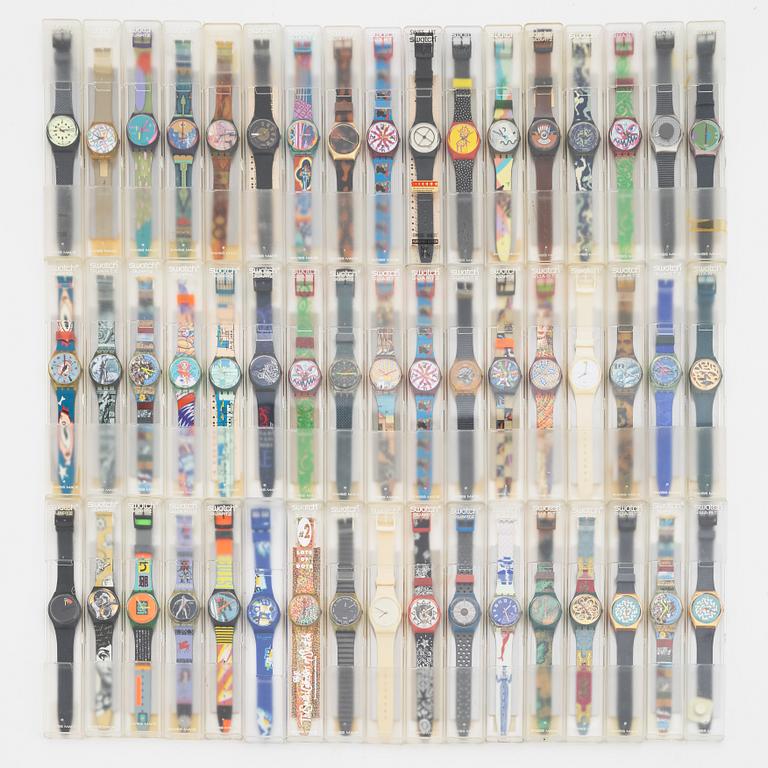 Swatch, a unique collection of Swatch watches from the brand that was founded in 1983.