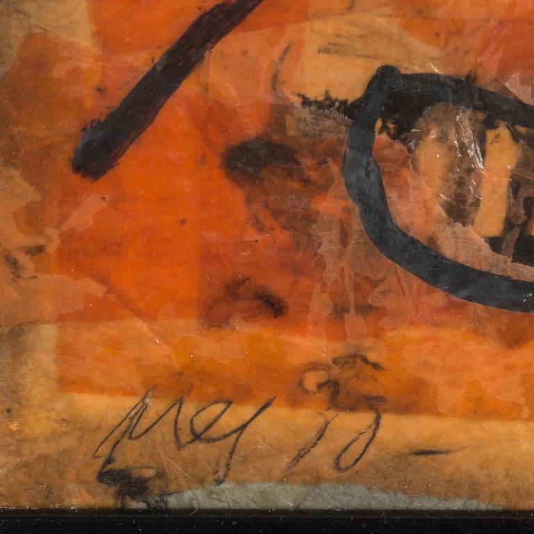 ARAMIS NEY, blandteknik, 2 stycken, signerade.