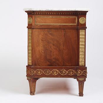 A late Gustavian commode attributed to F A Eckstein.