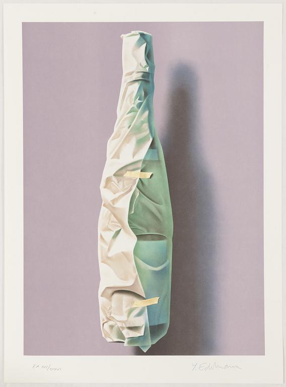 Yrjö Edelmann, "Wrapped Bottle".
