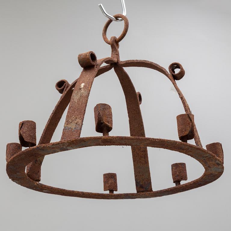 LJUSKRONA, smide, 1700-tal.