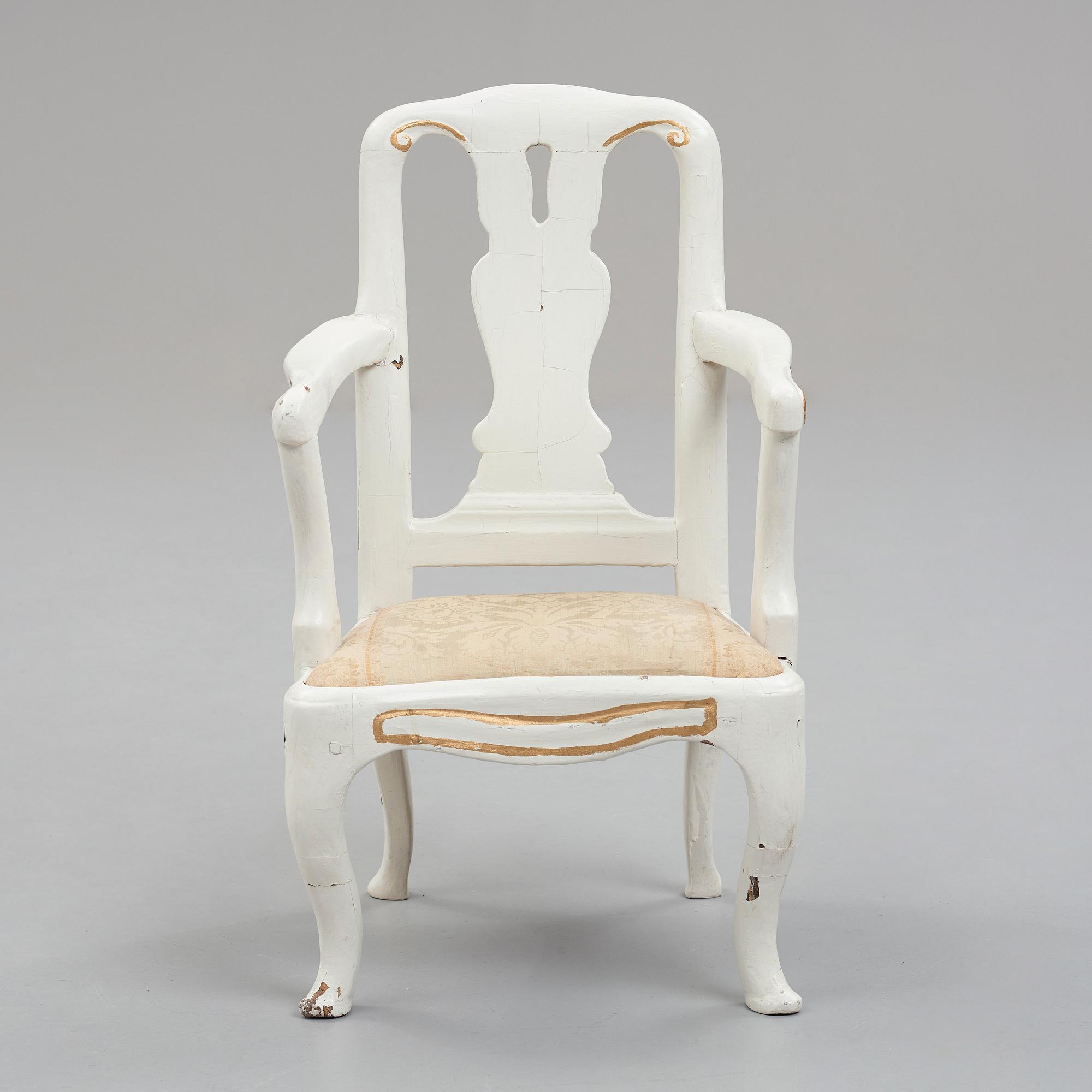 A children's armchair, Swedish Rococo, 18th century.