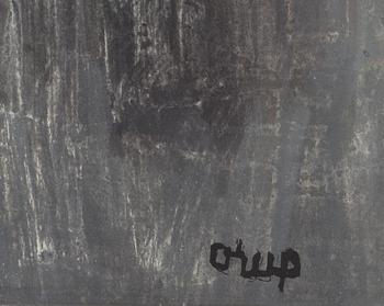 BENGT ORUP, blandteknik. Signerad.
