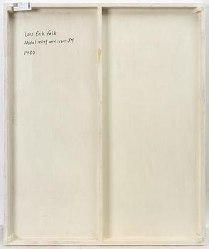 Lars Erik Falk, "Modul relief med svart 54".