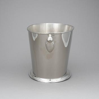 CHAMPAGNEKYLARE, förnicklad. 1900-2000-tal.