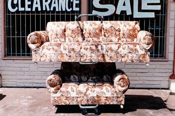 David Byrne, "Double sofas".