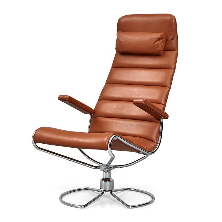 Bruno Mathsson, a "MI 459 Minister", easy chair, Bruno Mathsson International, Sweden post 1986.