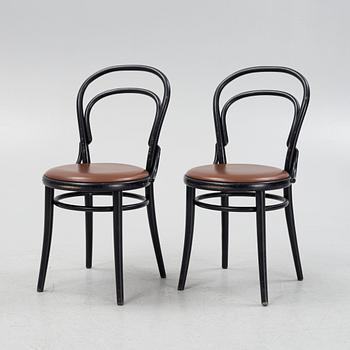 Stolar, 6 st, Modell nr "14", TON.