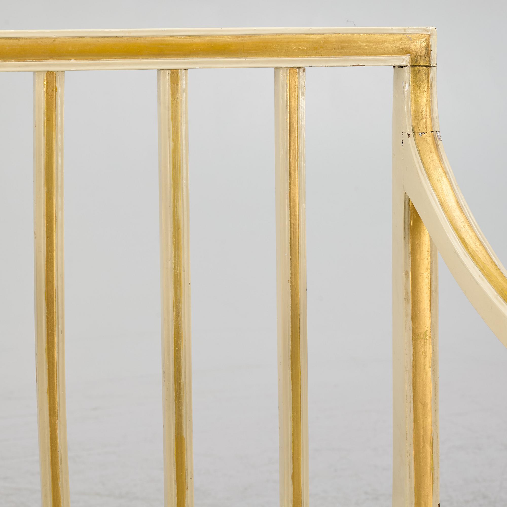 Karmstolar, ett par, gustaviansk stil 1800-tal.