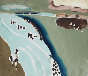 134. Lage Lindell, "Kor vid havet" (Cows by the sea).