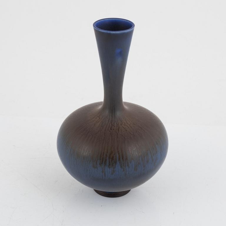 Berndt Friberg, a stoneware vase, Gustavsbergs studio 1968.