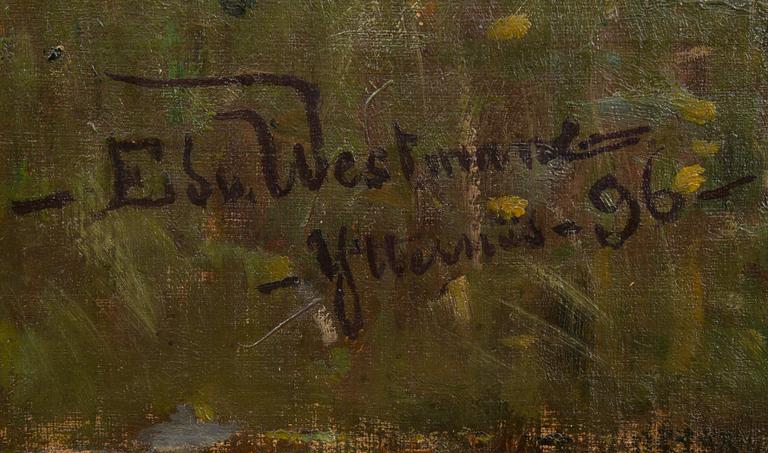 Edvard Westman, KESÄYÖ AHVENANMAALLA.