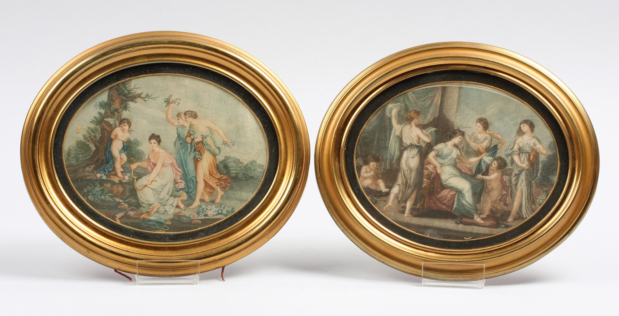 SIDENTRYCK, 2 st. 1800-tal.