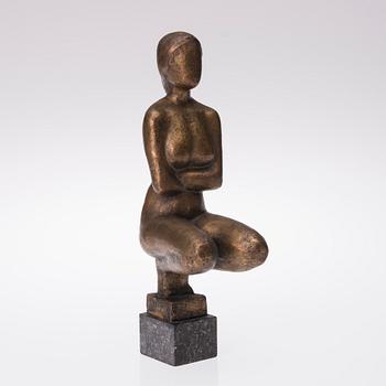 ANU MATILAINEN, skulptur, brons, signerad, daterad 1979-94 och numrerad VI/VII.