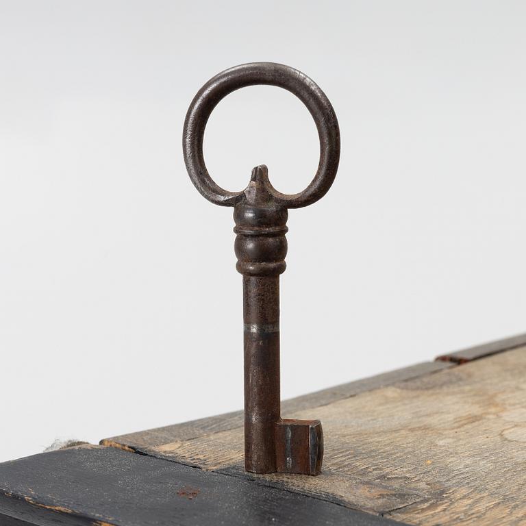 A Baroque wall cabinet, 18th Century.