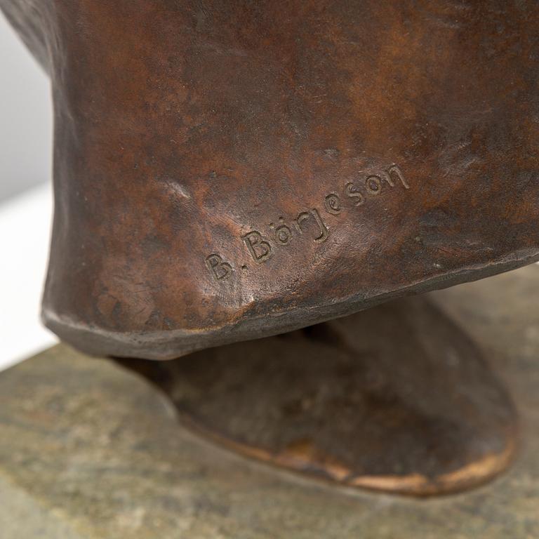 BÖRJE BÖRJESON, sculpture, bronze, signed.