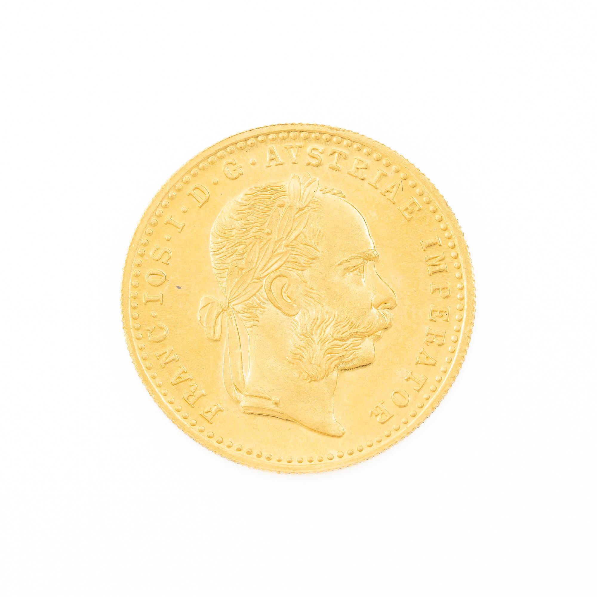 Guldmynt, Österrike-Ungern, 1 Ducat, 1915.