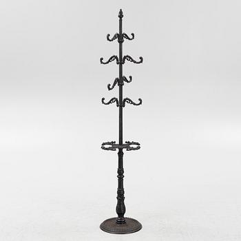 A cast iron clothes hanger, early 20th century.