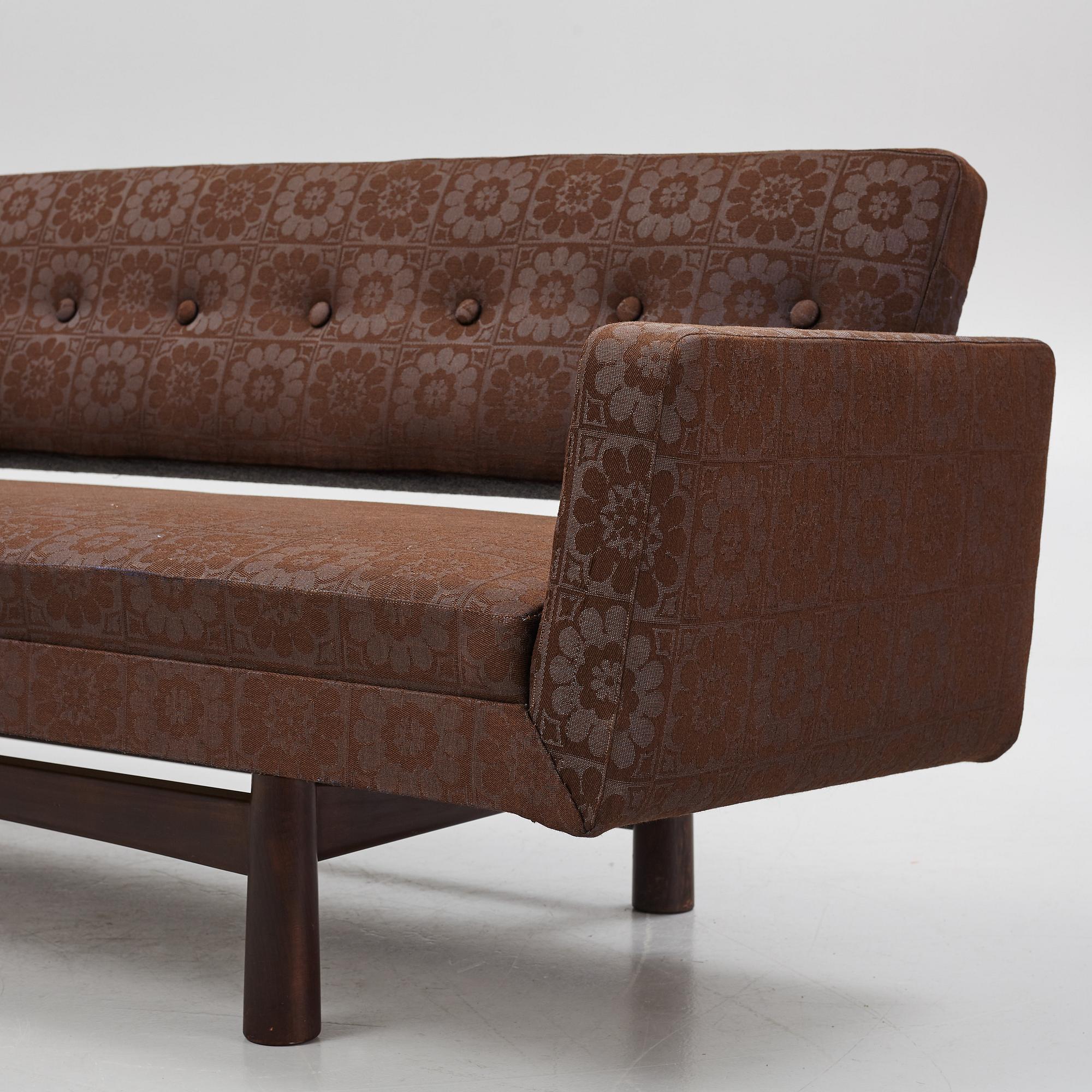 Edward Wormley, soffa, ”New York”/modell 5316, Ljungs Industrier Malmö, ca 1960.