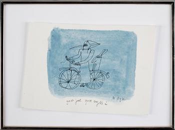 MADELEINE PYK, teckningar, 2 st, sign.