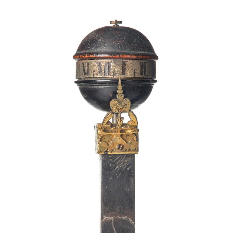 An Augsburg renaissance crucifix clock, the movement presumably by Hans Reinholdt (fl. ca 1630).