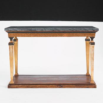 Konsolbord, Stockholmsarbete, Jonas Frisks art, omkring år 1800, Sengustavianskt.
