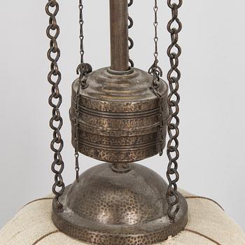 Counter weight light, early 20th century.