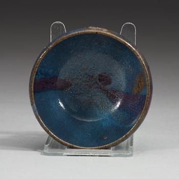 A Jun glazed bowl, Song dynasty (960-1279).