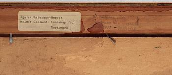 Helmer Osslund, Motiv från Nordingrå.