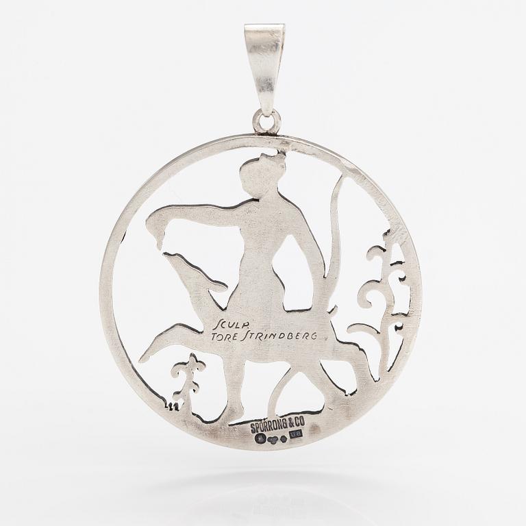 Tore Strindberg, Hänge, silver. Sporrong, Stockholm 1946.