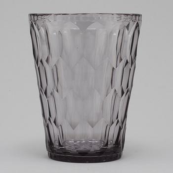 VAS, glas, Simon Gate, Orrefors, otydligt signerad, sent 1920-tal.