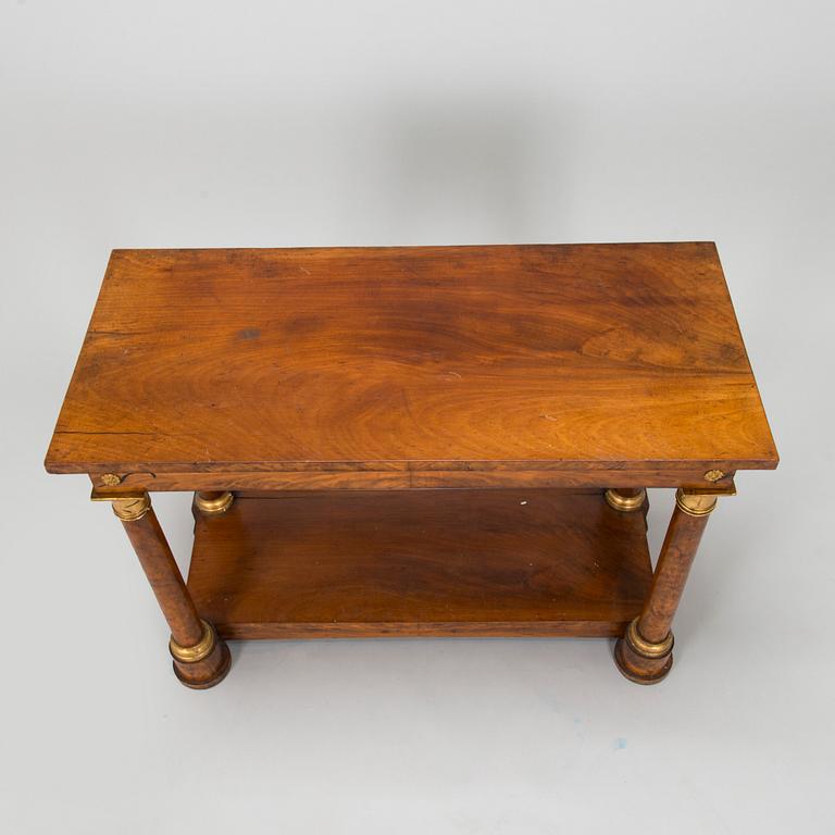 A Swedish  Karl Johan console table, first half of the 19th century.