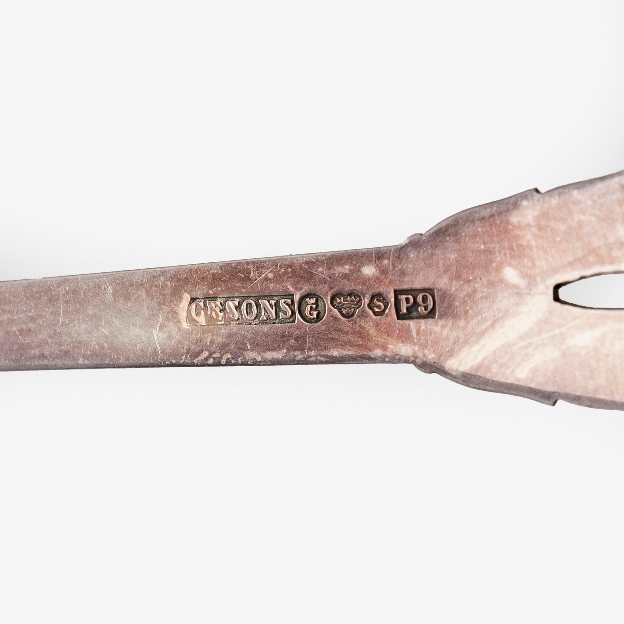 coffee and mocha spoons, 30 pcs, silver GAB, Sweden 1965, 1979 and 1981.